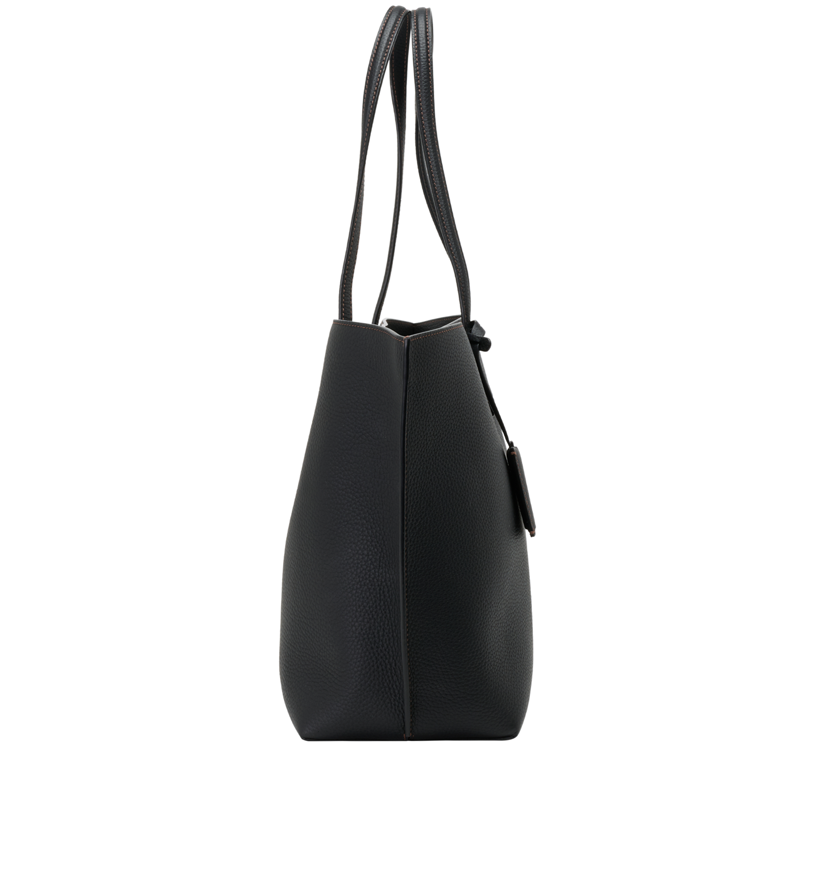 Monogram Tote, &pound;850, Handbags, Black, Leather, Side view
